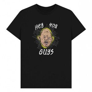 The Goonies Unisex Adult Hey You Guys Sloth T-Shirt / Black